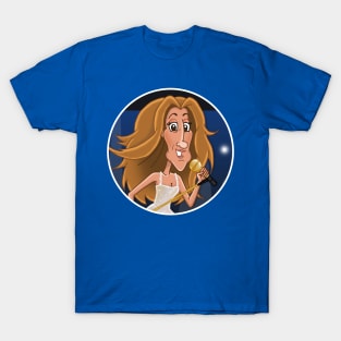 celine dion singer T-Shirt